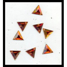 Brown Triangle Flatback